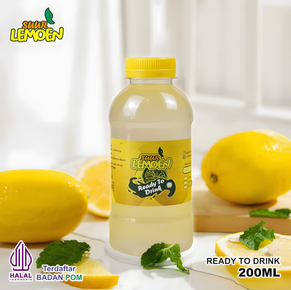 Suur Lemoen Ready To Drink Lemon California 200ml